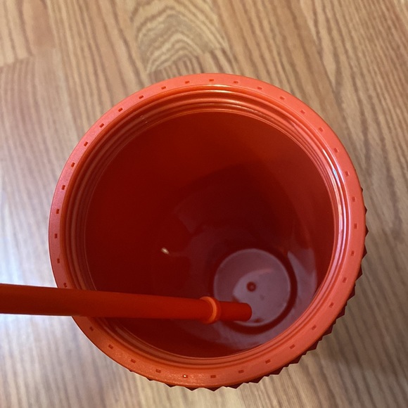 Red Studded Matte Textured Valentine’s Starbucks 24oz Travel Cup - Picture 4 of 4